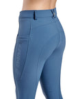 Montar Angela Yati Normal Waist Breeches - Knee Grip, Ocean Blue