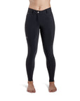 EGO7 Dressage Normal Waist Full Grip Breeches, Black