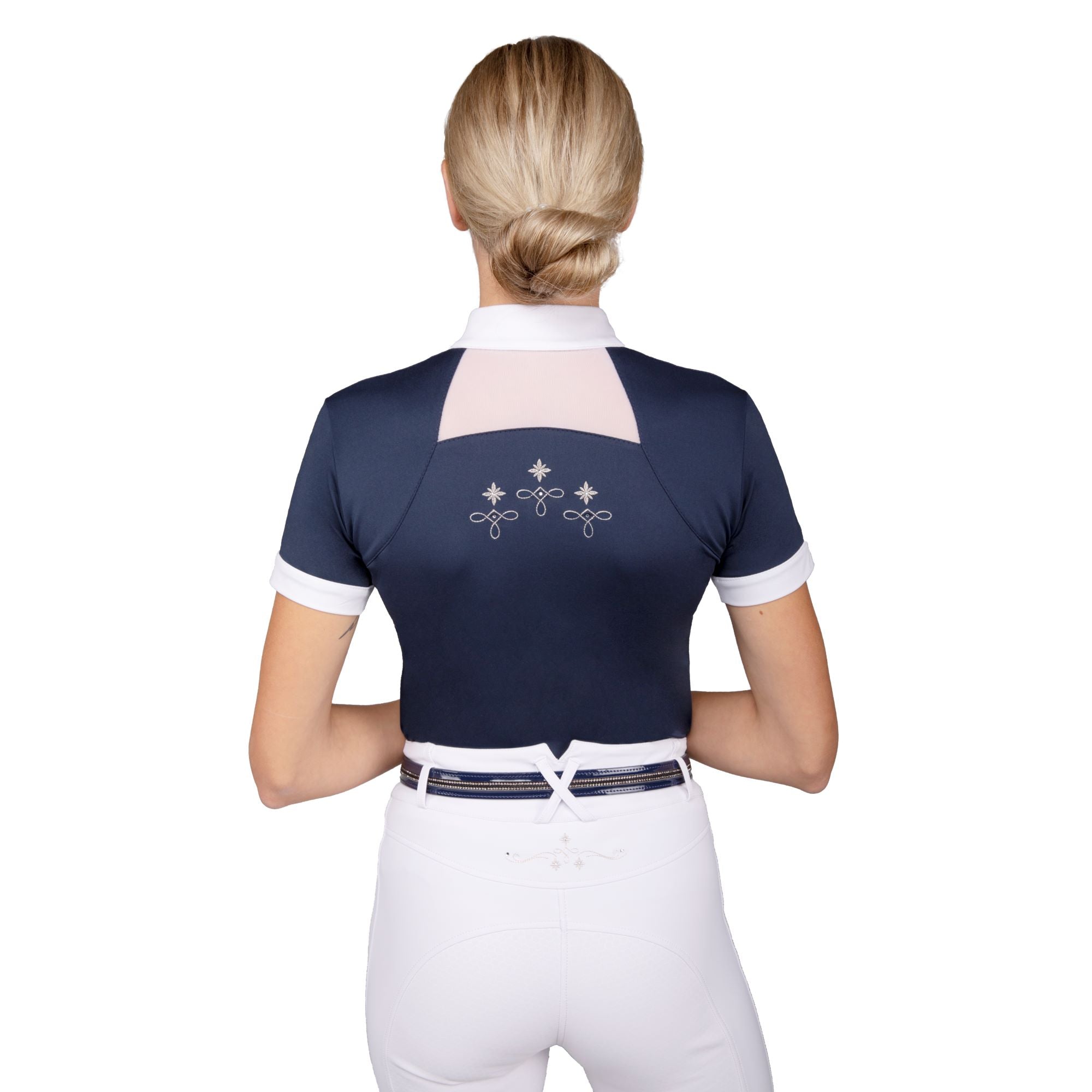 Fair Play Competition Shirt LORELLA Navy-White