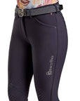 Cavallo DALIMA GRIP Knee Grip, Mid Rise Breeches, Navy