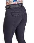 Cavallo DALIMA GRIP Knee Grip, Mid Rise Breeches, Navy