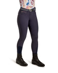 Cavallo DALIMA GRIP Knee Grip, Mid Rise Breeches, Navy