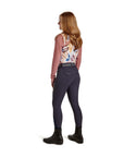 Cavallo DALIMA GRIP Knee Grip, Mid Rise Breeches, Navy