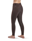 EGO7 Dressage Normal Waist Full Grip Breeches, Chocolate