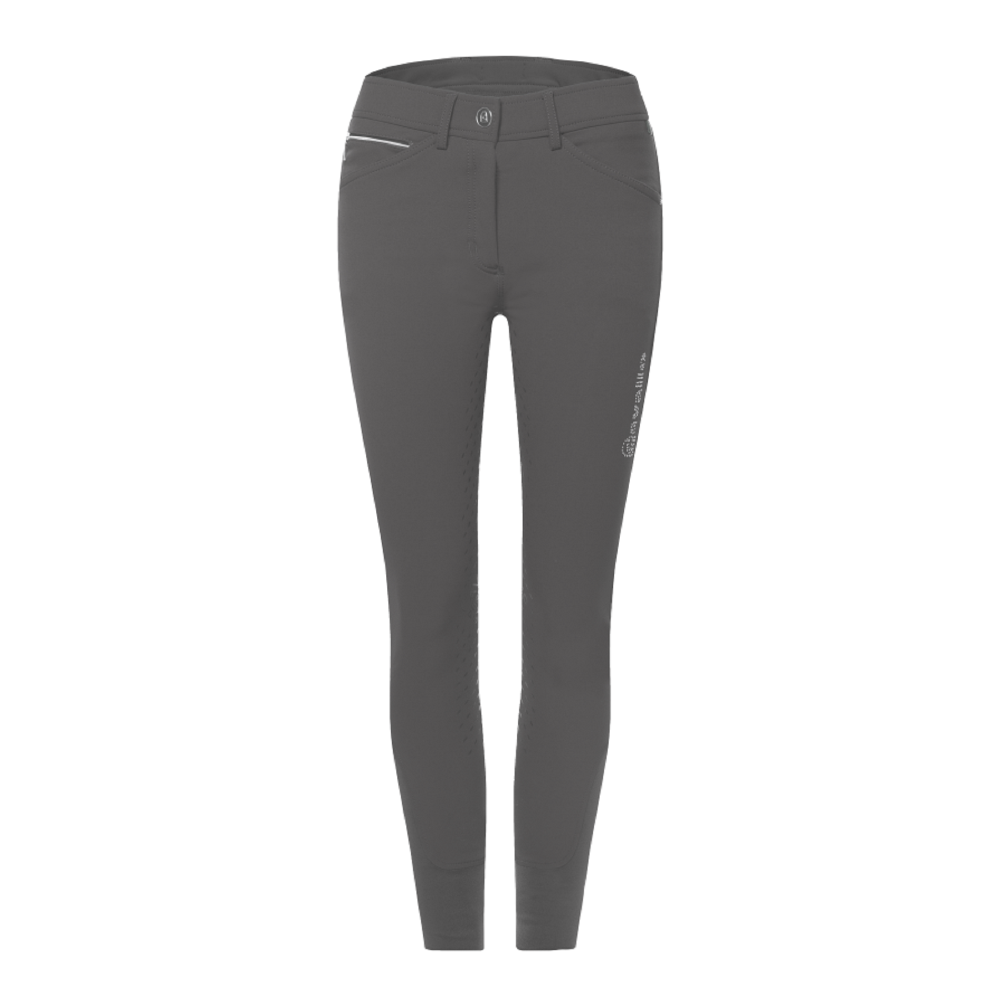 Cavallo Calima Full Grip, Mid Rise Breeches, Steel