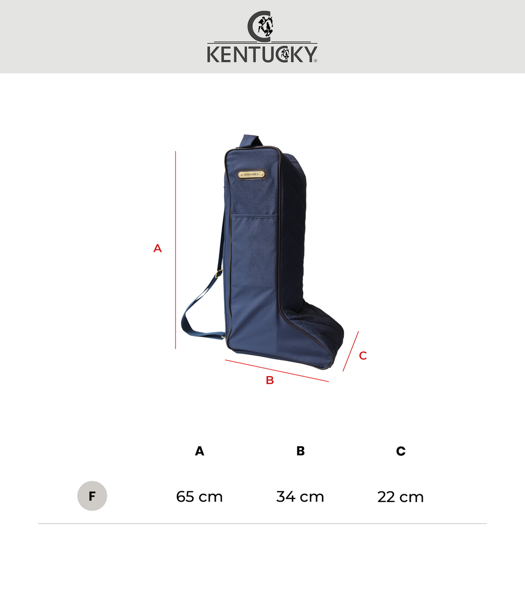 Kentucky Horsewear Boots Bag, Navy