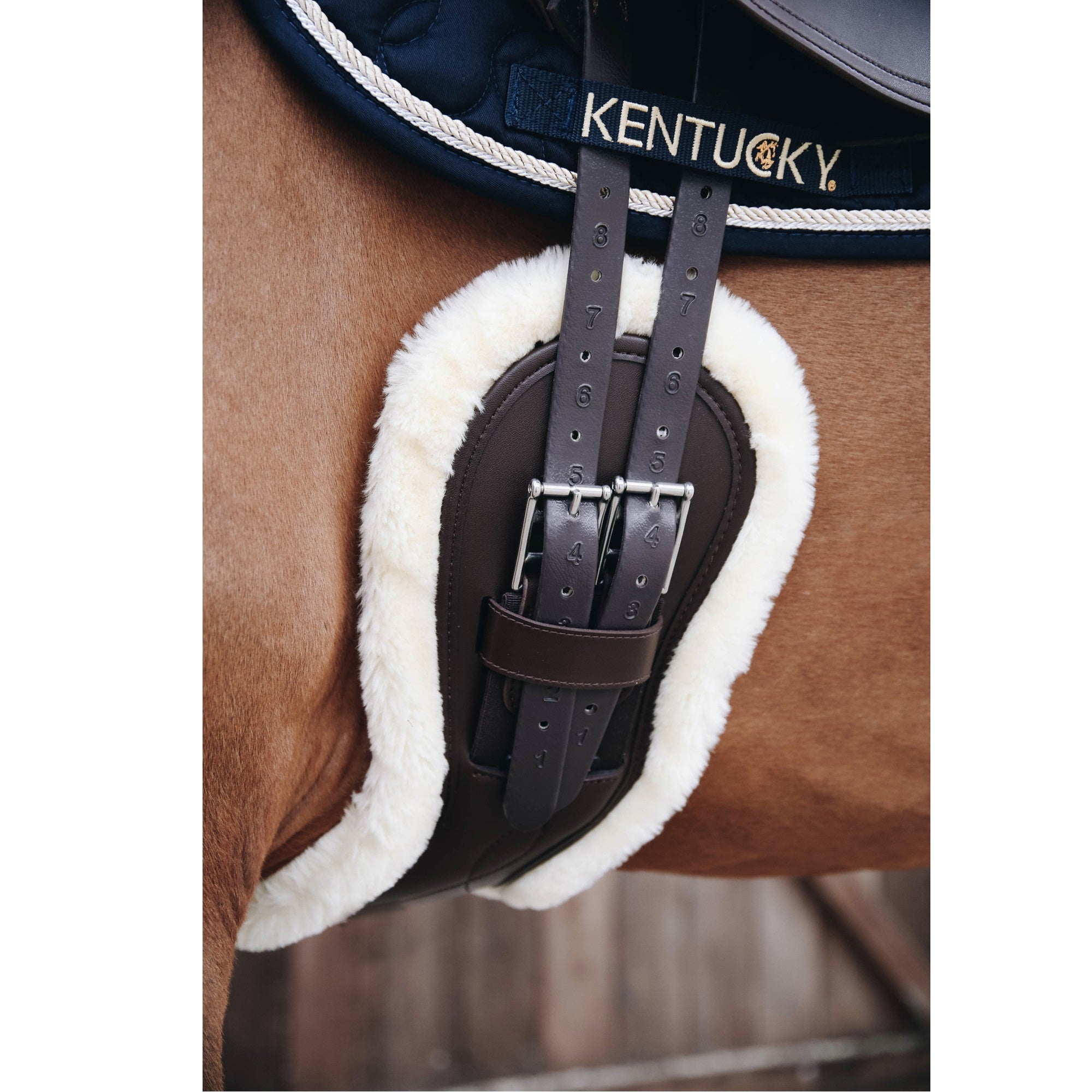 Kentucky Horsewear Sheepskin Anatomic Short Girth