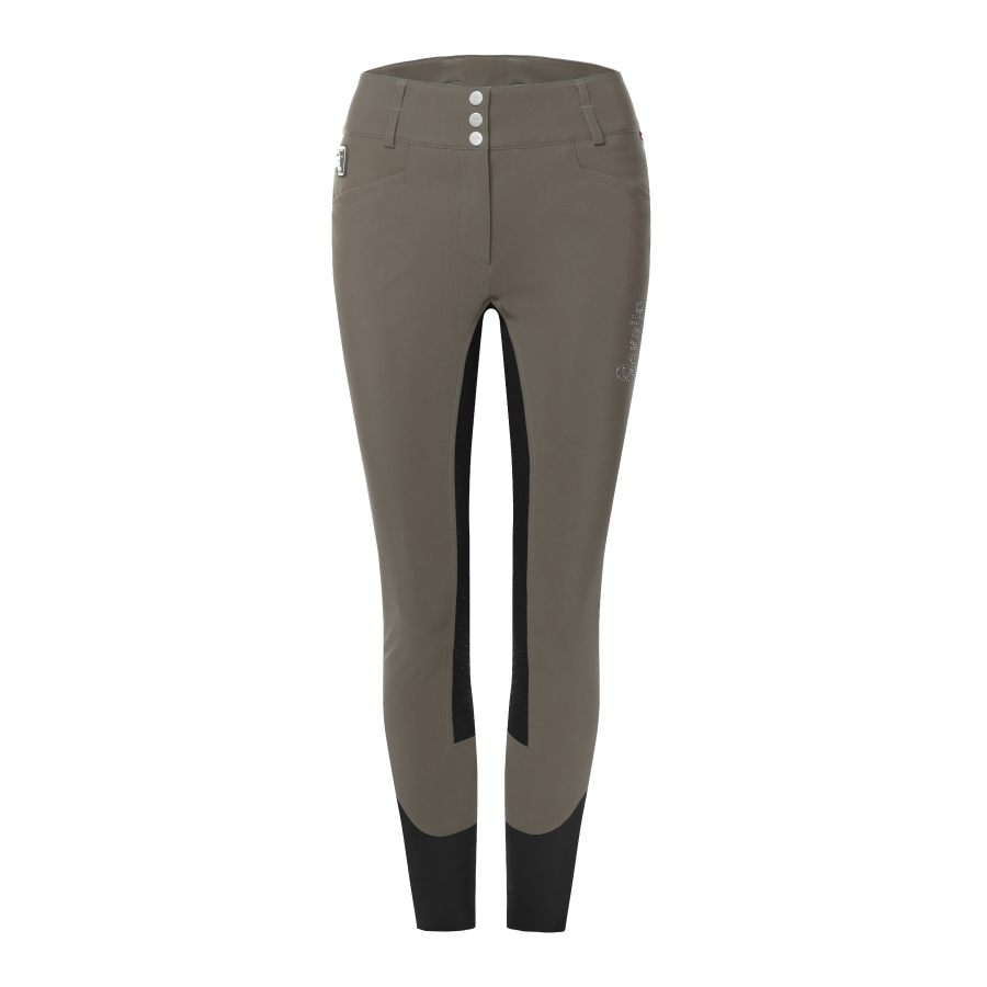 Cavallo Celine X Cava Soft, Full Grip, High Rise Breeches, Taupe-Slate