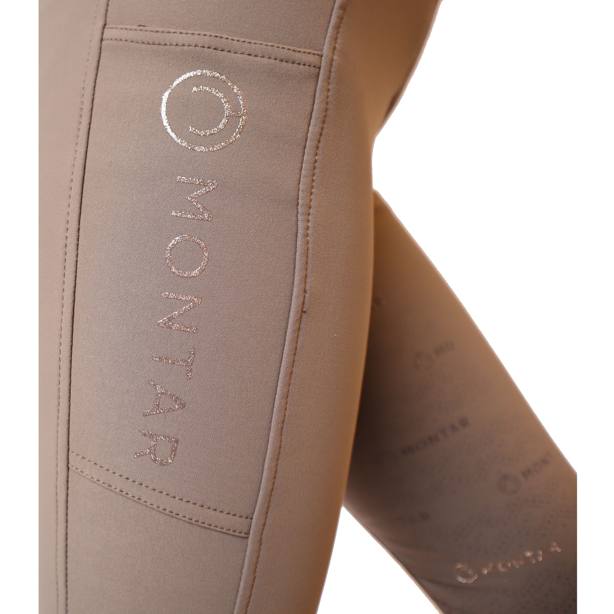 Montar Luna Ladies High Rise Full Grip Breeches, Mud