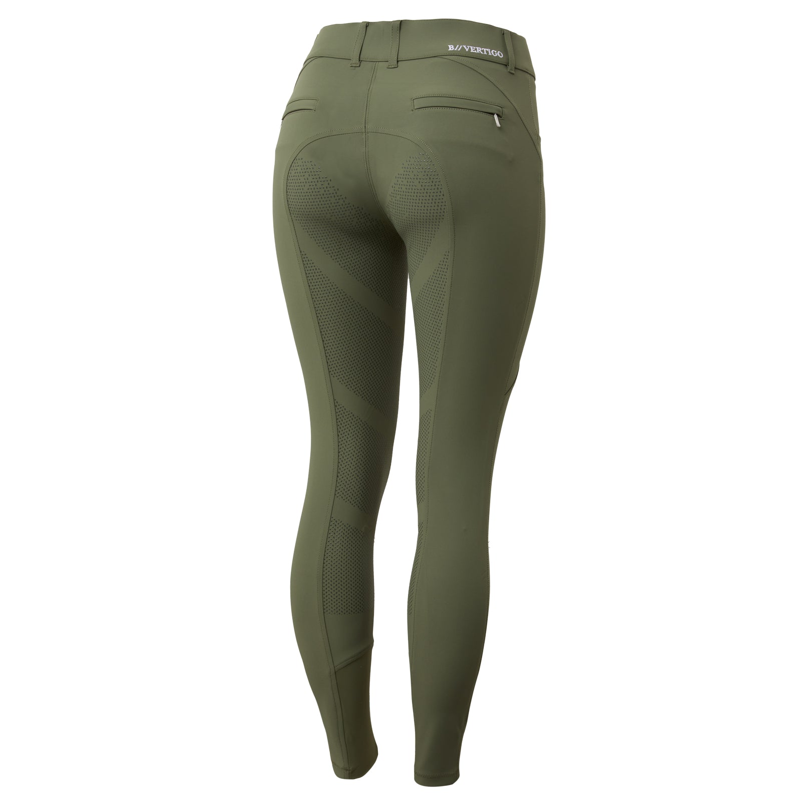 B Vertigo Davina Full Seat Breeches, Wild Grass Green