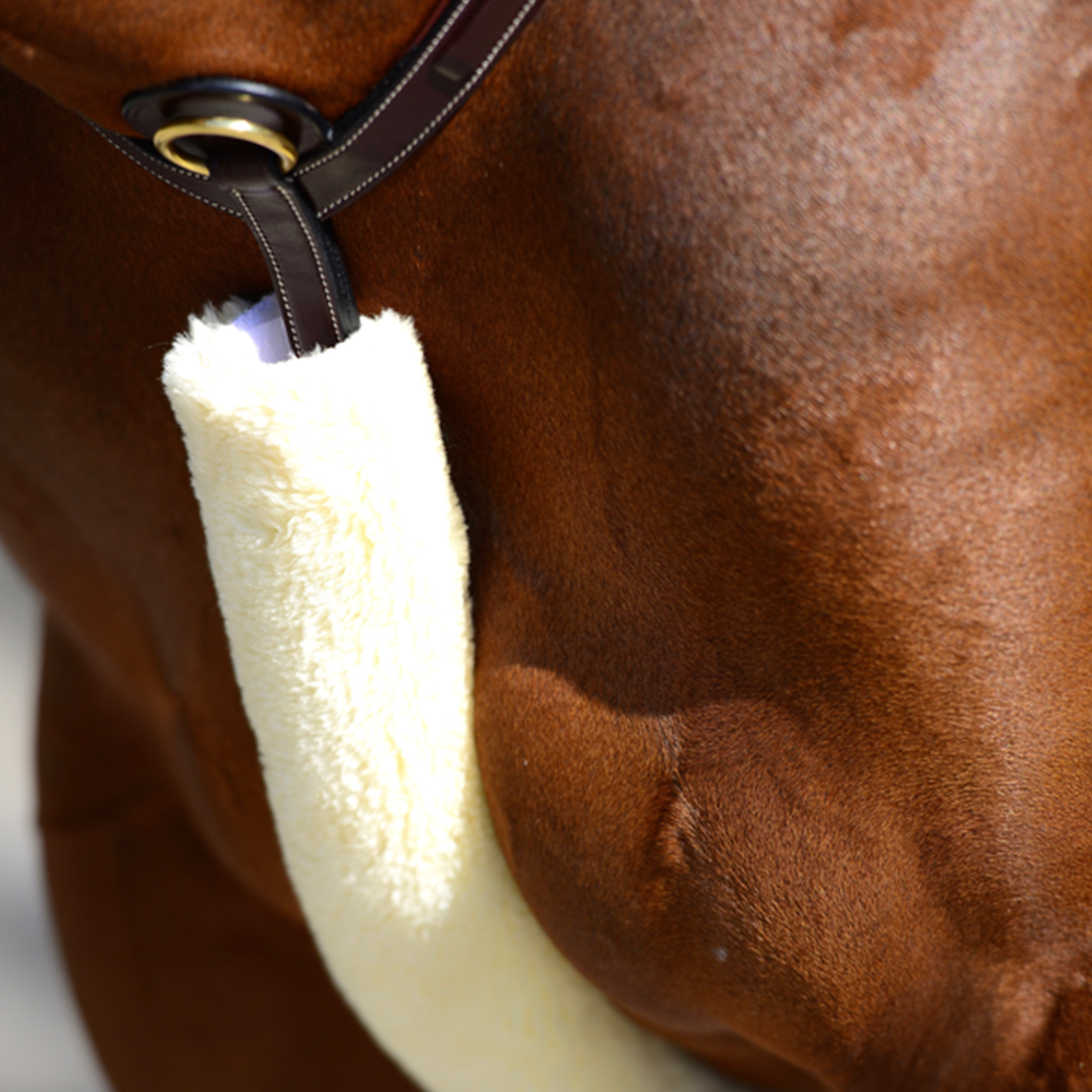 Kentucky Horsewear Sheepskin Breastplate Cover