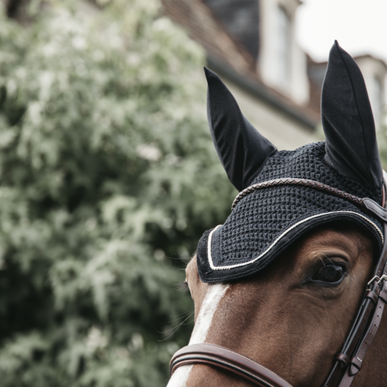 Kentucky Horsewear Fly Veil Wellington Corduroy