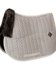 Kentucky Horsewear Skin Friendly Saddle Pad Velvet Jumping, Beige