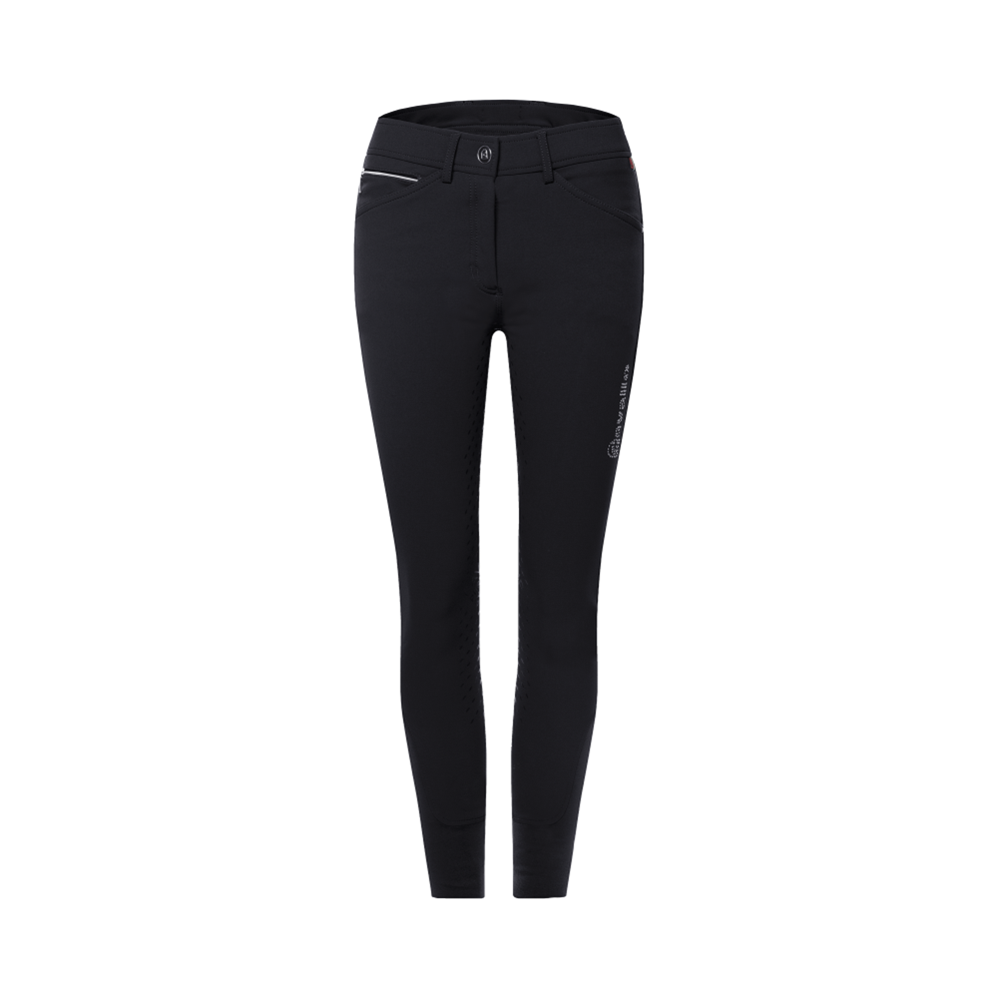 Cavallo CALIMA Full Grip, Mid Rise Breeches, Black