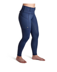 BWear Sydney Full Grip, High Waist Riding Tights, Navy