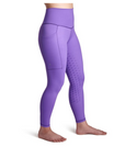 BWear Finn Full Grip, High Waist Riding Leggings, Purple