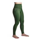 BWear Finn Full Grip, High Waist Riding Leggings, Green