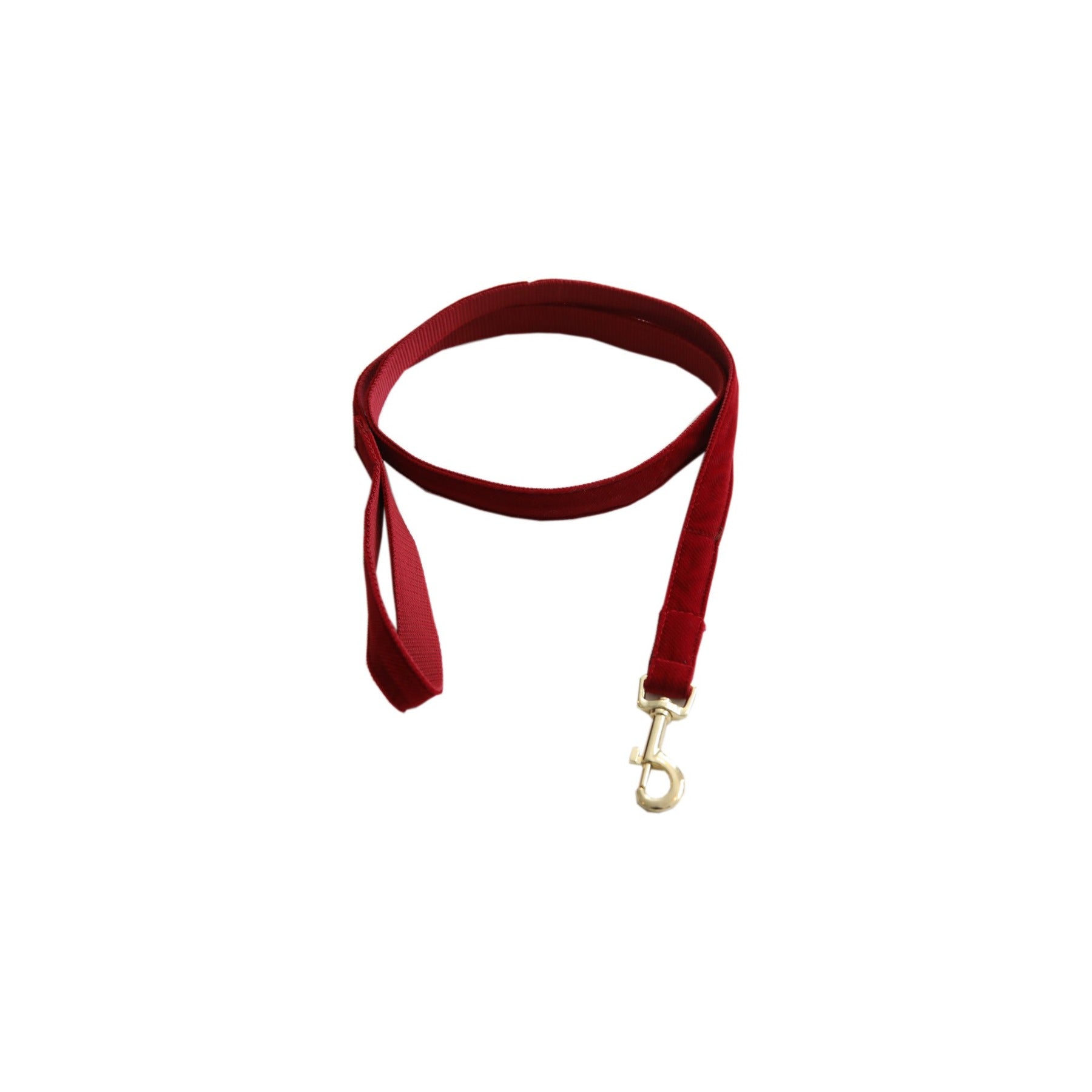 Kentucky Dog Lead Corduroy, Red