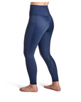 BWear Finn Full Grip, High Waist Riding Leggings, Navy