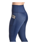 BWear Finn Full Grip, High Waist Riding Leggings, Navy