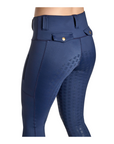 BWear Sydney Full Grip, High Waist Riding Tights, Navy