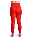 BWear Finn Full Grip, High Waist Riding Leggings, Red