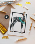 Hunt Seat Paper Co. Happy Birthday Equestrian Horse Greeting Card