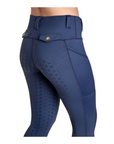 BWear Sydney Full Grip, High Waist Riding Tights, Navy