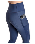 BWear Finn Full Grip, High Waist Riding Leggings, Navy