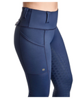 BWear Sydney Full Grip, High Waist Riding Tights, Navy