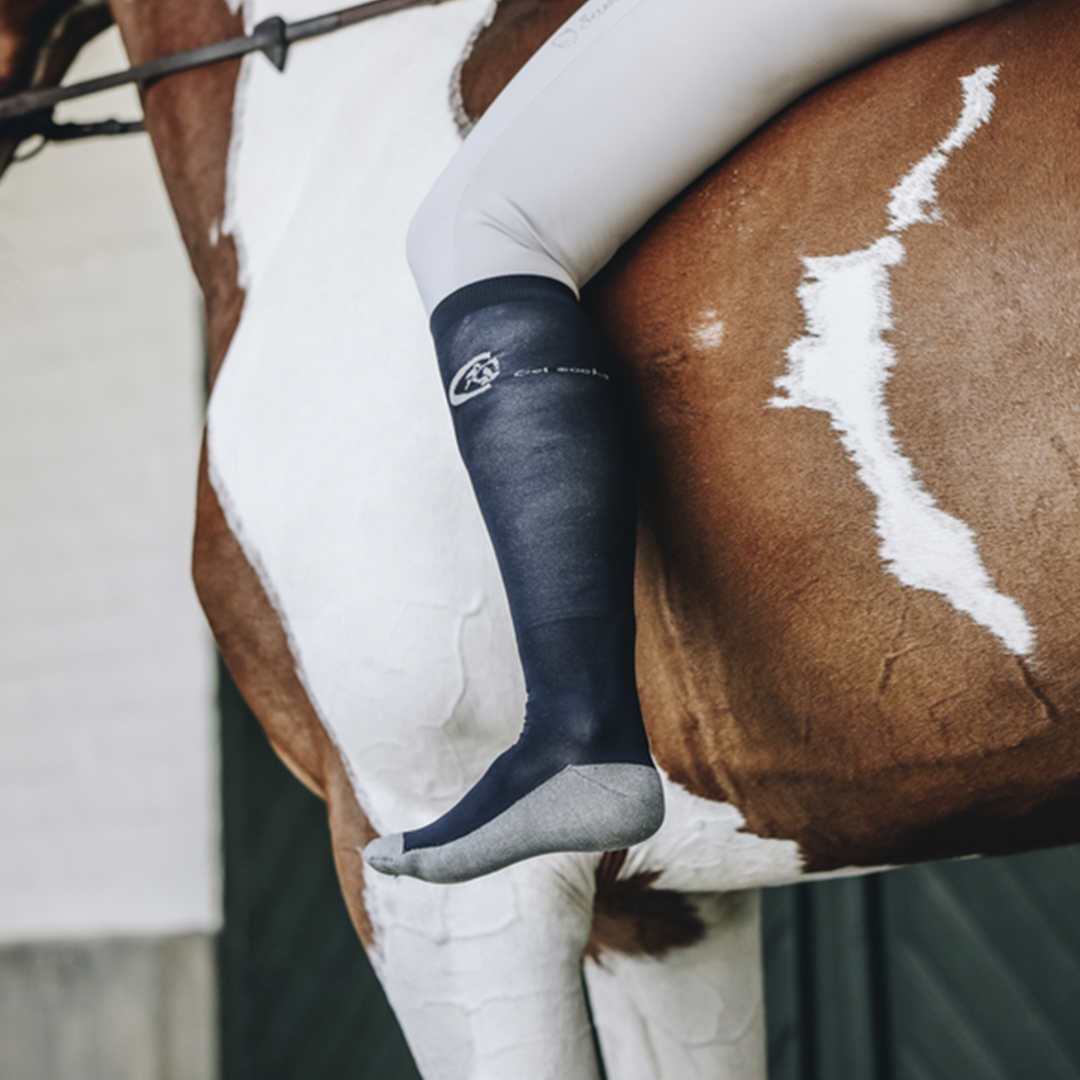 Kentucky Horsewear Achilles Gel Socks, Navy