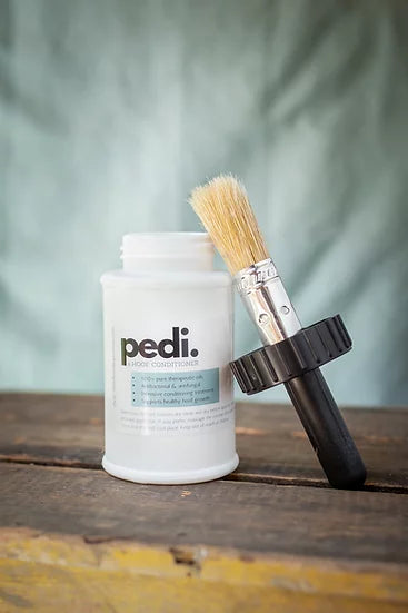 The Infused Equestrian pedi. A Hoof Conditioner