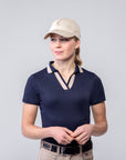 Cavallo DEJA Ladies Polo Shirt, Dark Blue