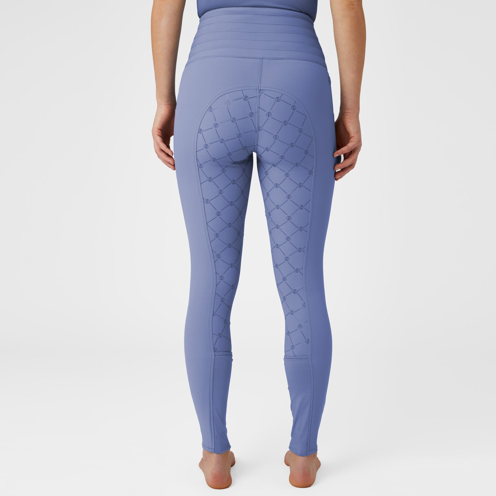 B Vertigo Natalia Sculpting Full Seat Breeches With Lace Detail, Infinity Blue