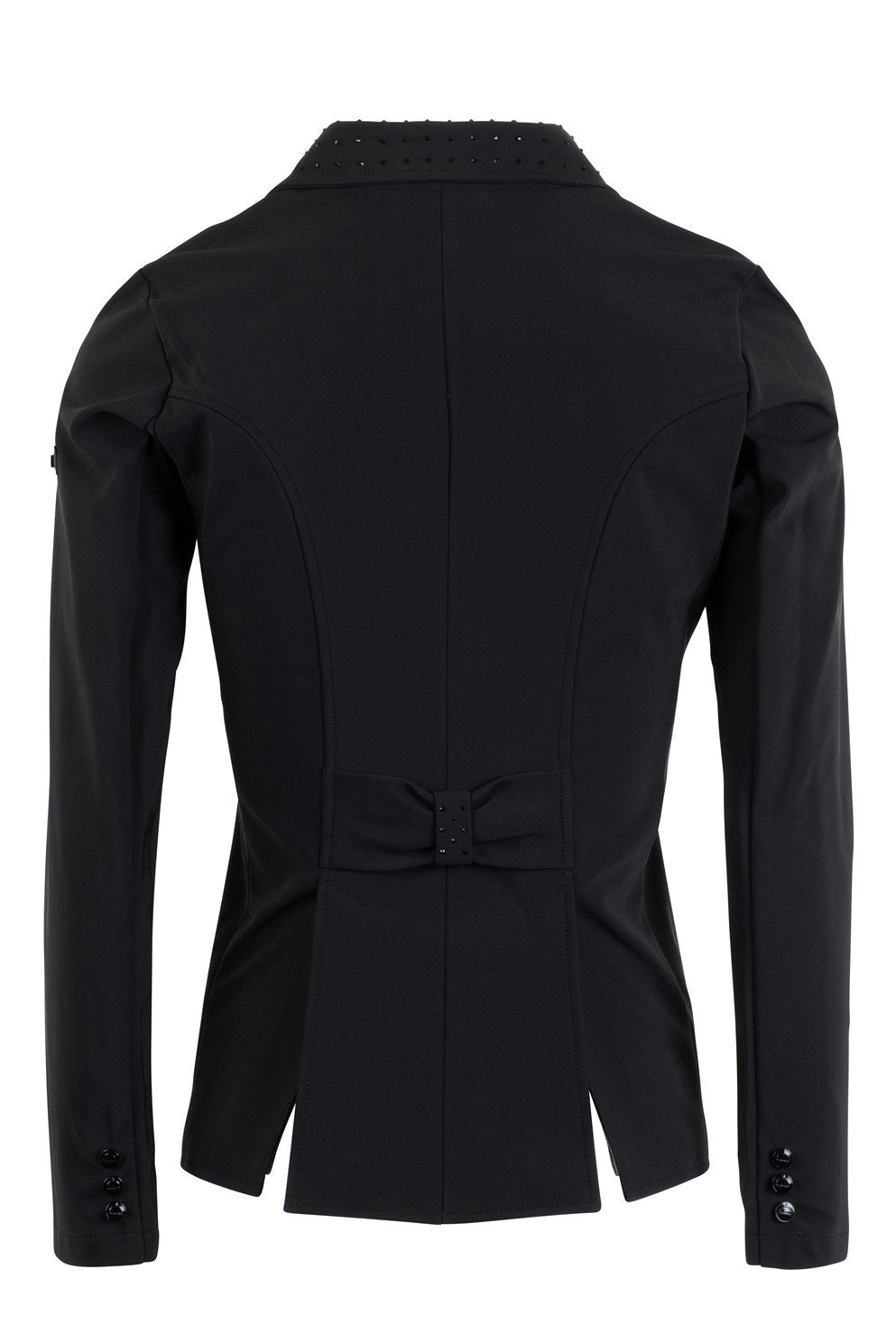 Montar Dressage Show Softshell Jacket - Short Tailcoat, Black