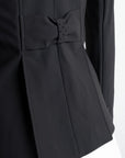 Montar Dressage Show Softshell Jacket - Short Tailcoat, Black