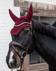 Kentucky Horsewear Fly Veil Wellington Soundless, Bordeaux