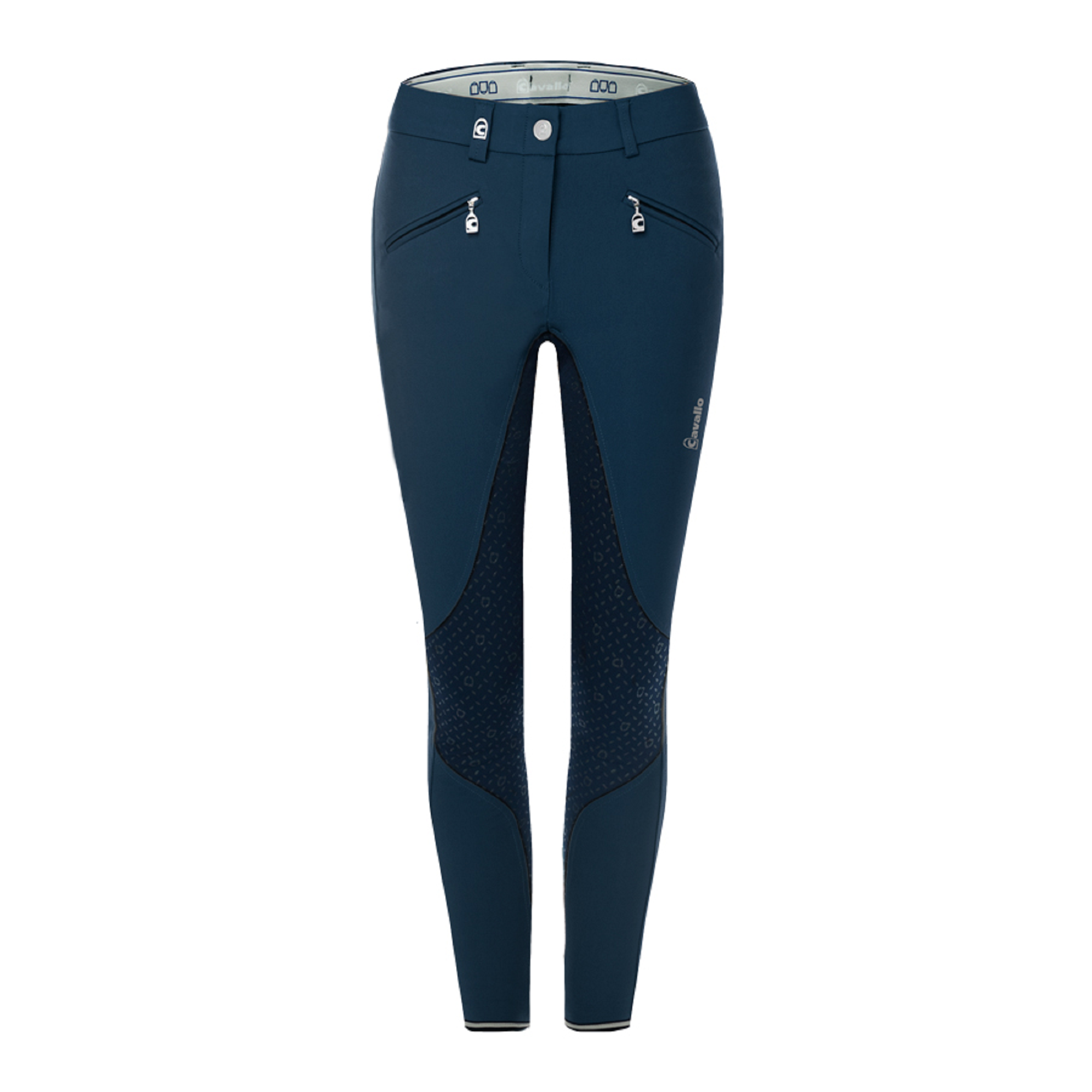 Cavallo Caja Full Grip, Mid Rise Breeches, Dark Blue