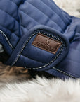 Kentucky Dog Coat Pearls, Navy