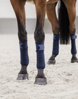 Kentucky Horsewear Polar Fleece Glitter Bandages, Navy