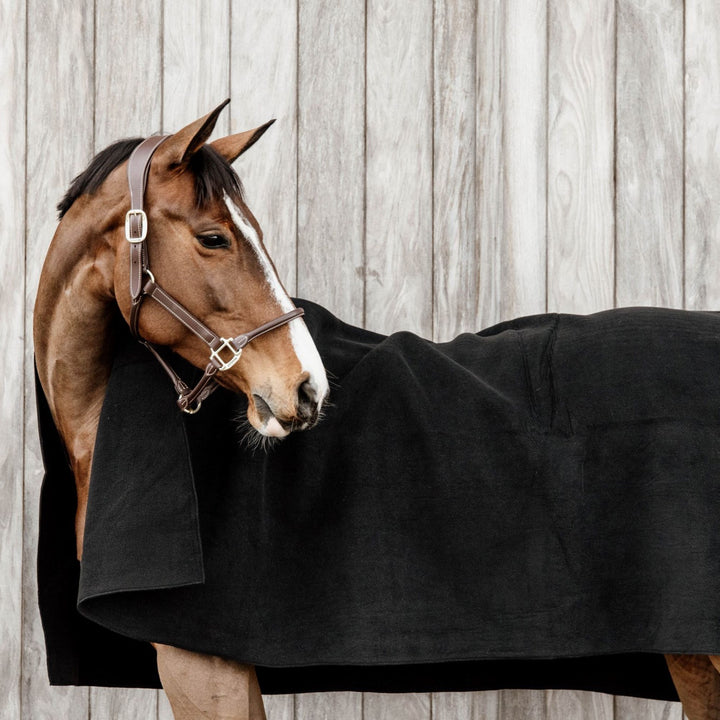 Kentucky Horsewear Heavy Fleece Rug Square, Black