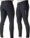 B Vertigo Ethan Mens Knee Patch Breeches, Dark Navy