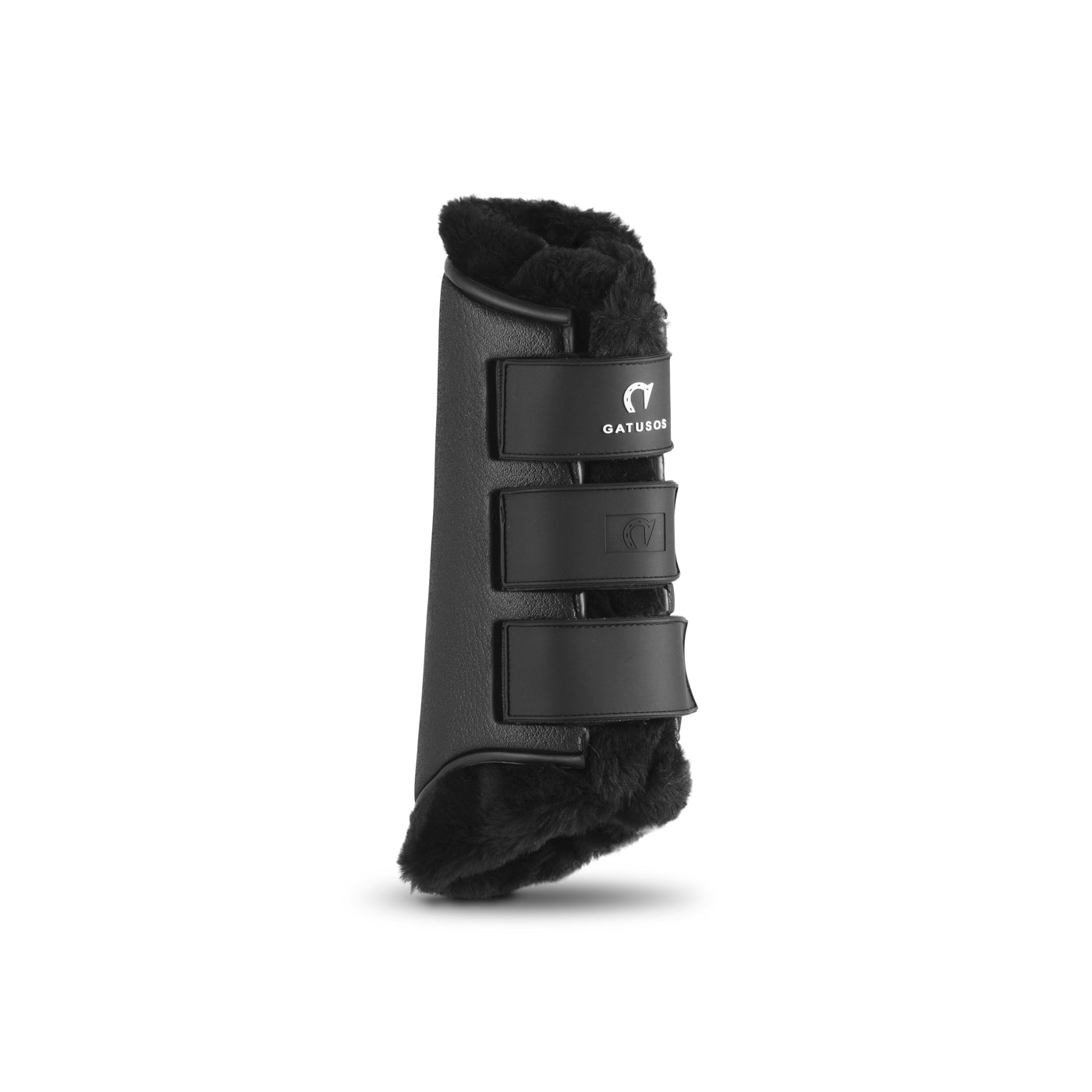 Gatusos Front Protection Royal Synthetic Shearling Aeration System, Black