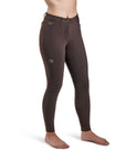 EGO7 Dressage Normal Waist Full Grip Breeches, Chocolate