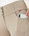 B Vertigo Meghan Highwaist Full Seat Breeches, Weathered Teak