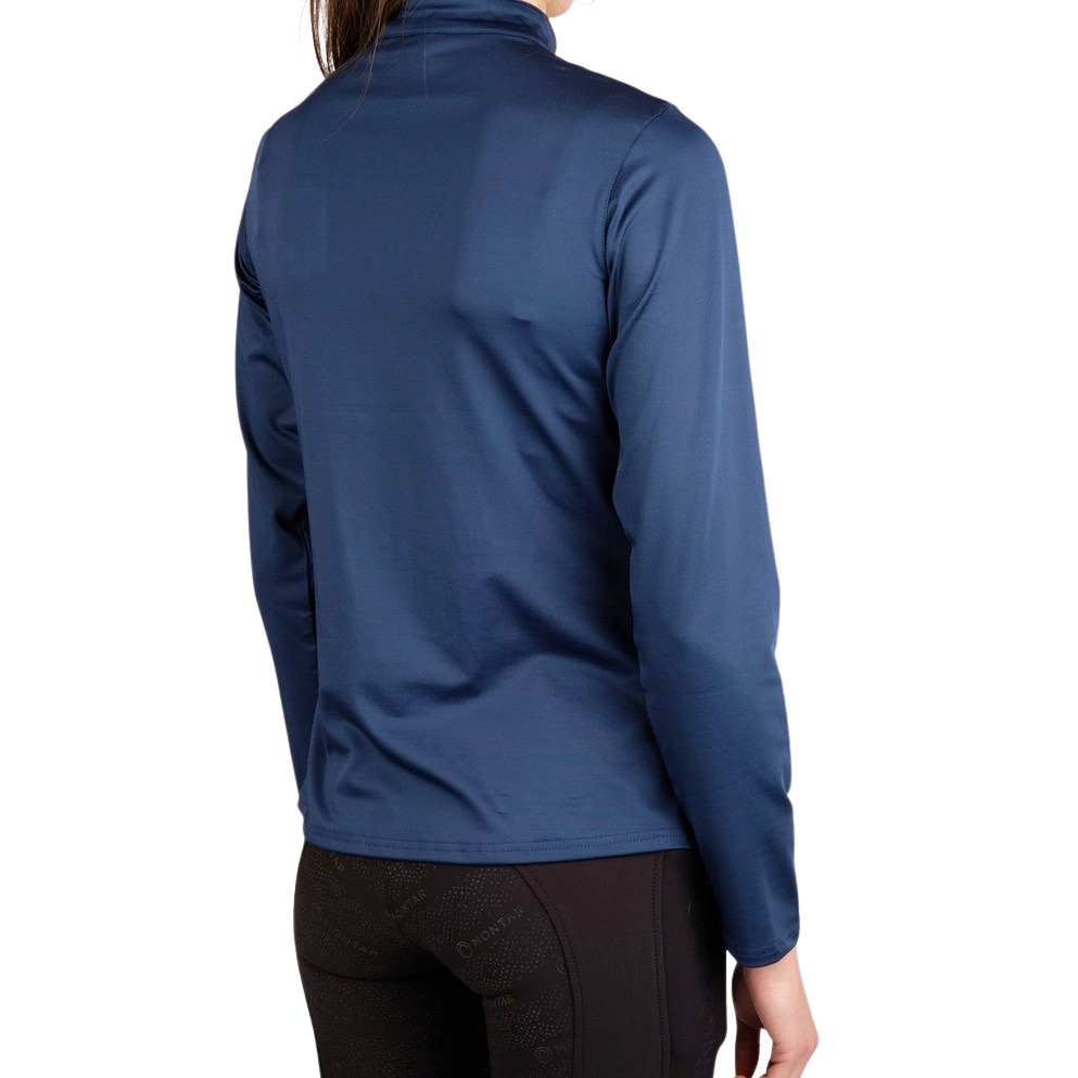 Montar Everly Mon-Tech Long Sleeve Training Shirt, Mid Blue