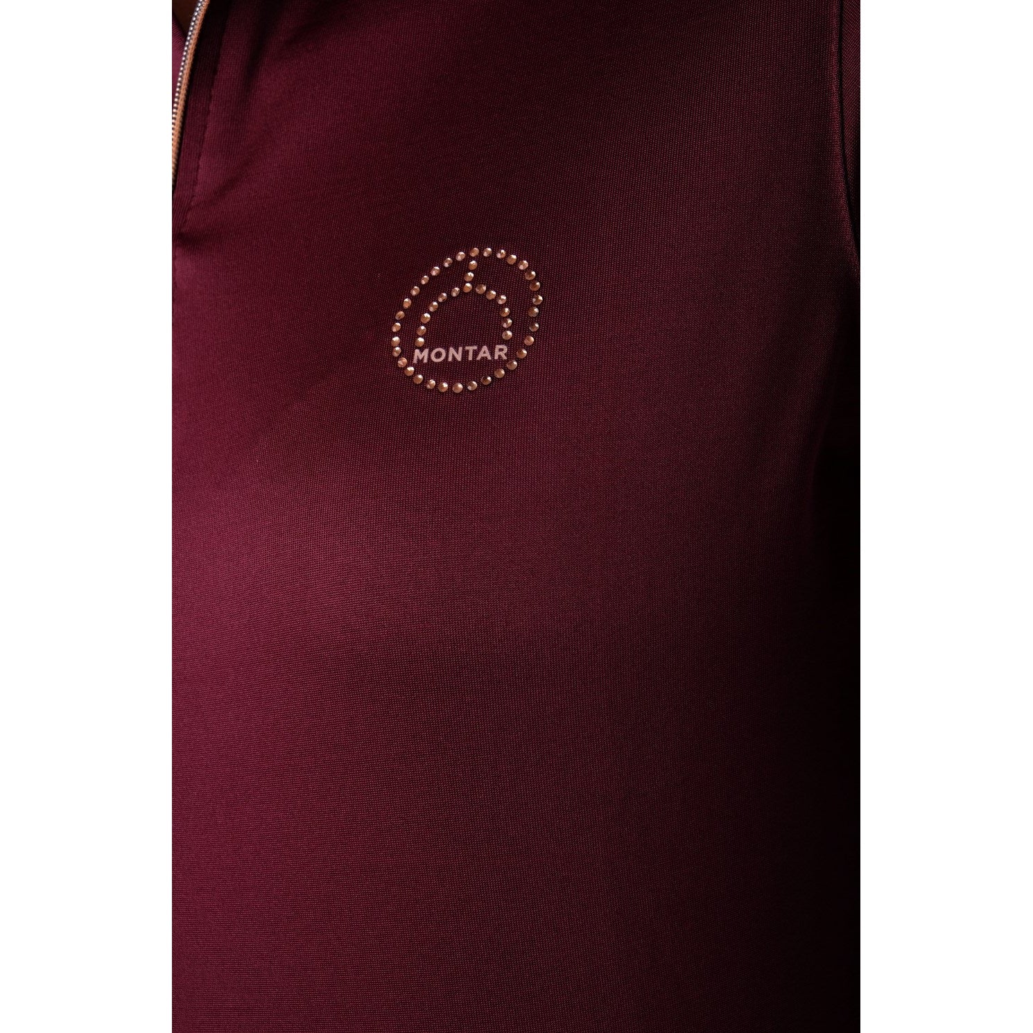 Montar Everly Rosegold Long Sleeve Training Shirt, Plum