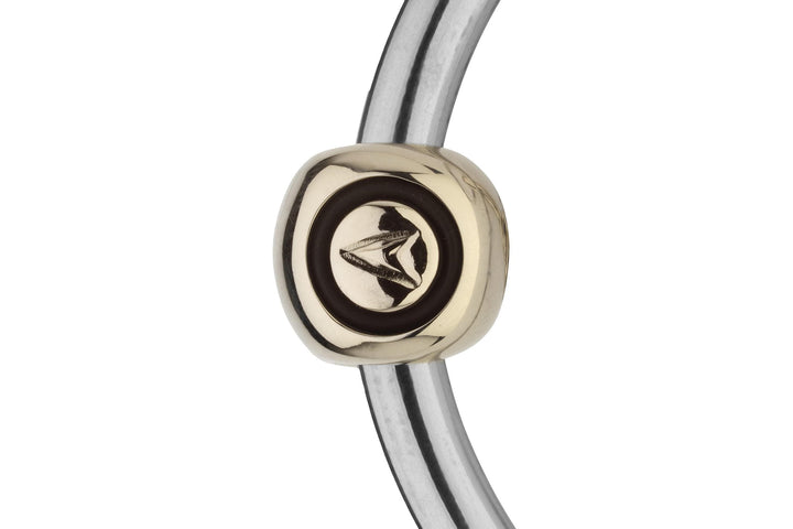 Herm Sprenger Novocontact Loose Ring Snaffle 16 mm Double Jointed - Sensogan