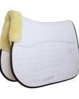 Kentucky Horsewear Skin Friendly Saddle Pad Jumping Star Quilting White