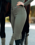 B Vertigo Davina Full Seat Breeches, Wild Grass Green